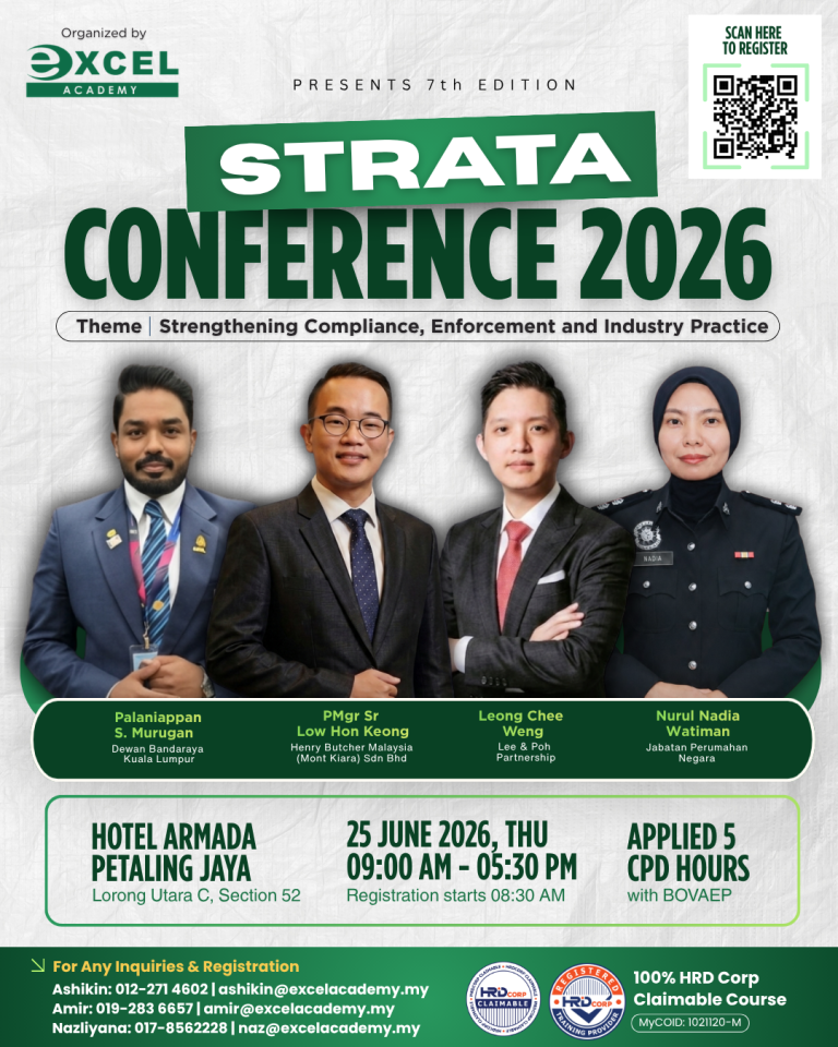 Strata Conference 𝐒𝐭𝐫𝐚𝐭𝐚 𝐂𝐨𝐧𝐟𝐞𝐫𝐞𝐧𝐜𝐞 𝟐𝟎𝟐𝟔 – Excel Academy of Real Estate